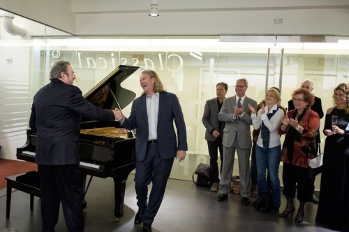 Jimmy Webb Performs at Exclusive Music Sales Corp. Reception