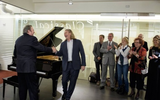 Jimmy Webb Performs at Exclusive Music Sales Corp. Reception