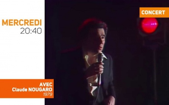 Hommage à Claude Nougaro sur Melody TV