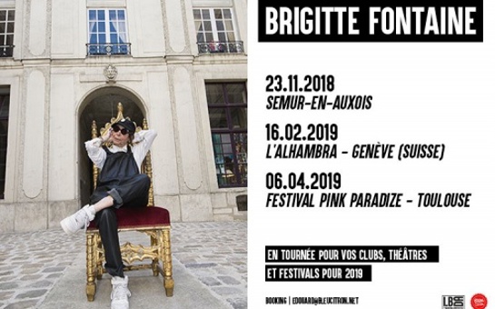 Brigitte Fontaine en concert