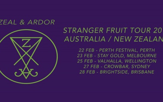 Zeal & Ardor Announce Australia and New Zealand Tour