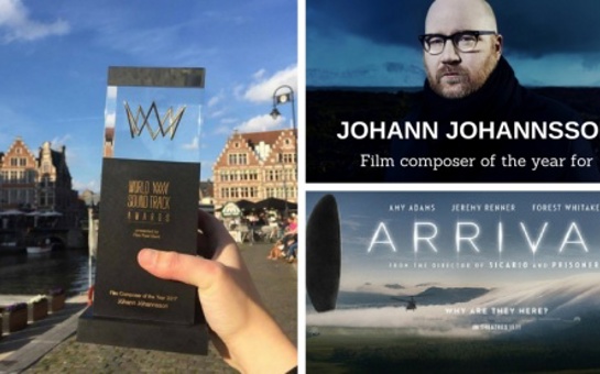 Félicitations à Johann Johannsson