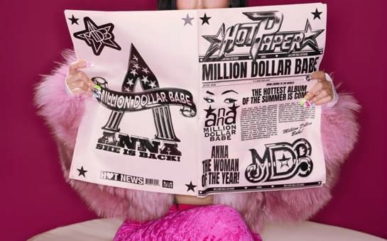 The wait is over: ANNA has released her second album "Million Dollar Babe"